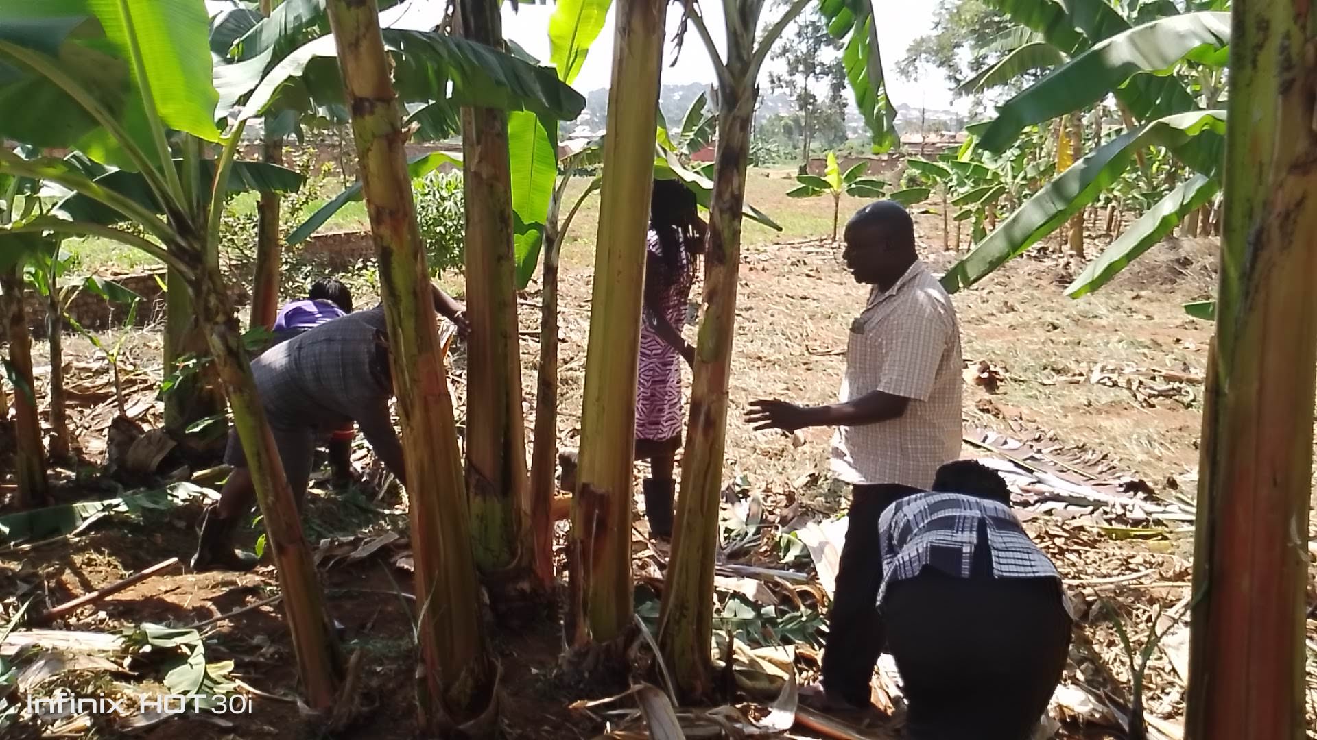 Students Practicing Agriculture